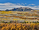 Rocky Mountains Colorado Fall Colors of Aspens and Oaks Keebler Pass