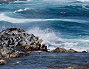 Coastline viewed from Hookipa Beach Park Maui, Hawaii