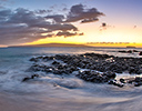 Sunset Hidden Beach Maui, Hawaii