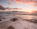 Sunset Kihei beach Maui, Hawaii