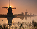 Windmills of Kinderdijk, Netherlands