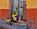 Colorful Doorways in San Miguel de Allende, Mexico