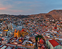 Guanajuato Mexico panorama overview of the city