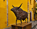 Statue of Bull, San Miguel de Allende, Mexico