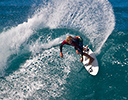 Riding the waves North Shore, Oahu Hawaii